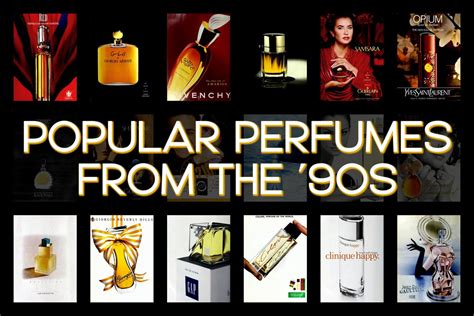 women's perfumes from the 90s.